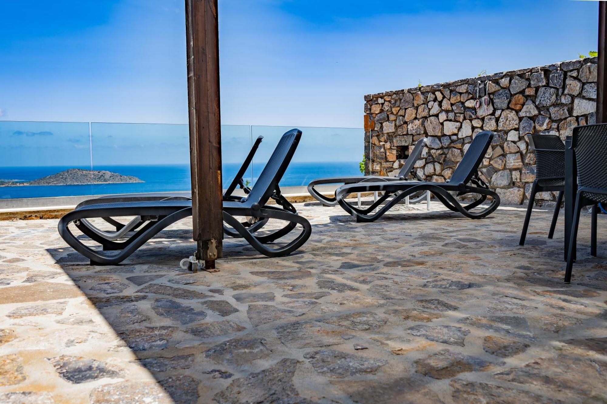 Elounda Sunrise Villa Bagian luar foto