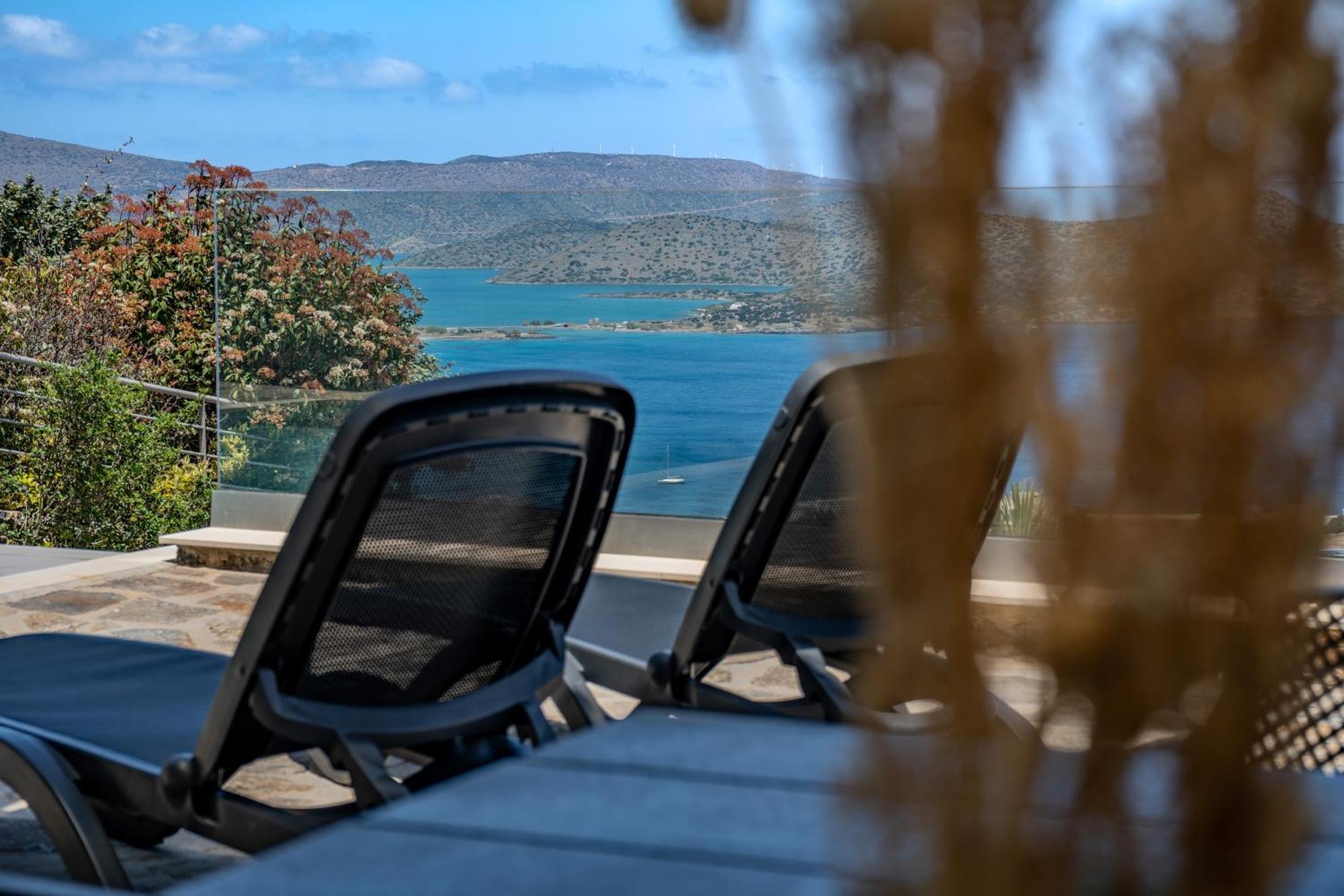 Elounda Sunrise Villa Bagian luar foto