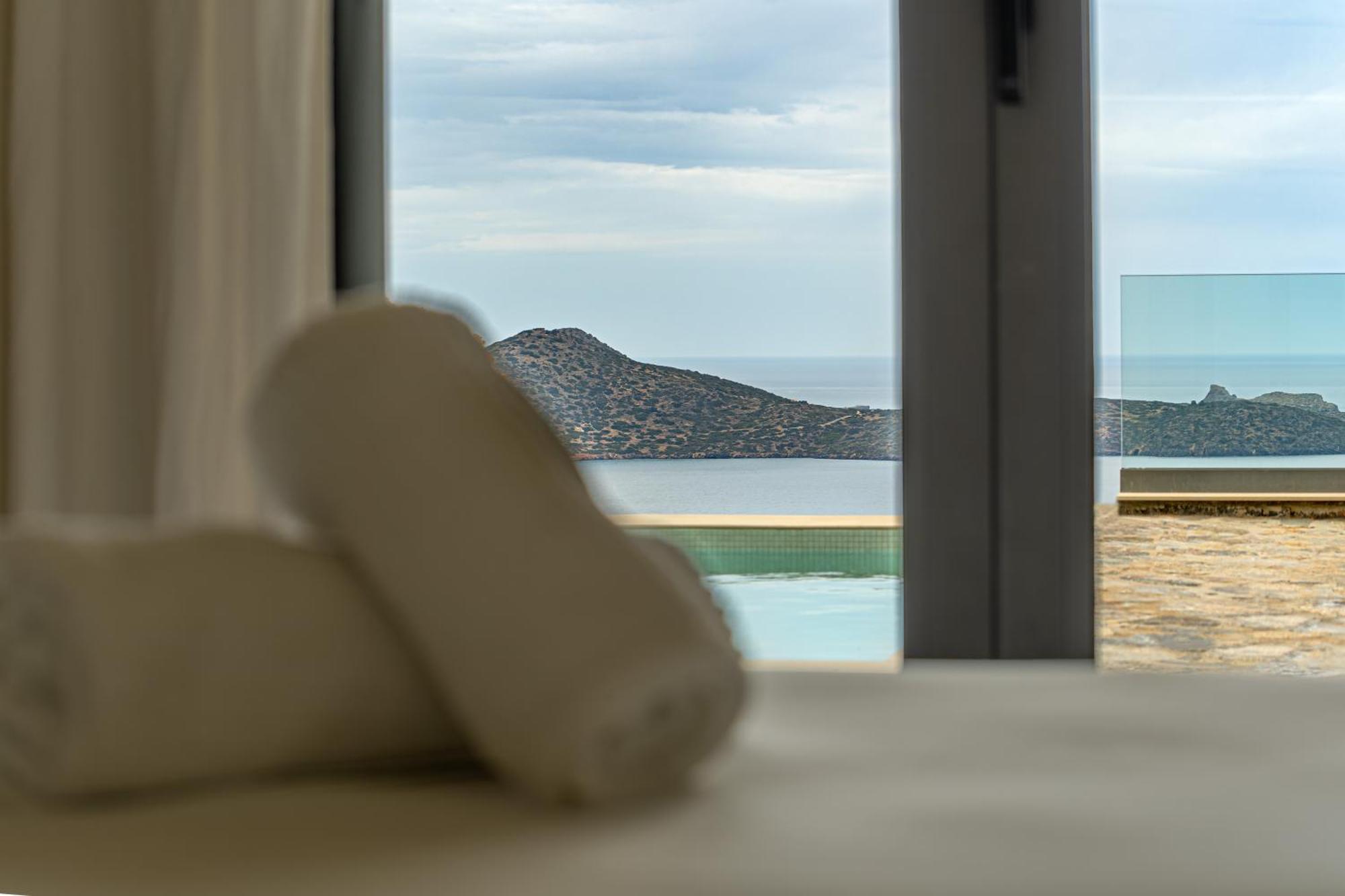 Elounda Sunrise Villa Bagian luar foto